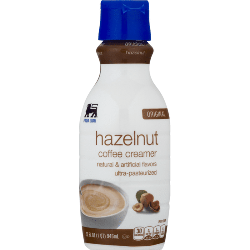 Food Lion Coffee Creamer, Hazelnut, Original, Bottle (32 fl oz) Instacart