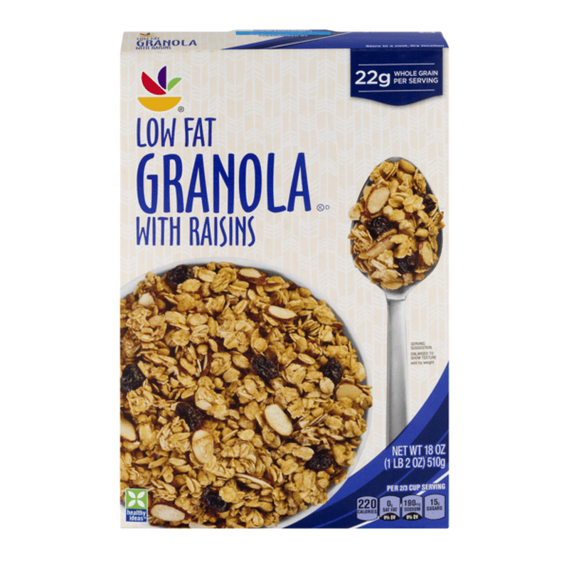 SB Low Fat Granola With Raisins (18 oz) from Stop & Shop - Instacart