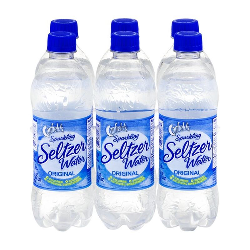 Canfield's Sparkling Seltzer Water Original 6 CT (16.9 fl oz) - Instacart