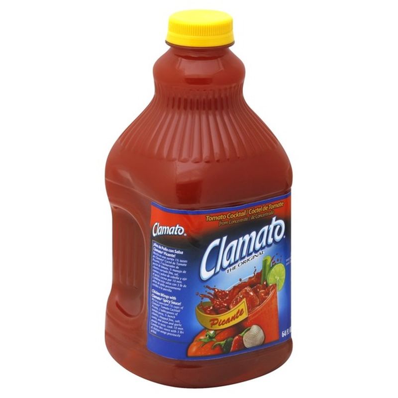 Clamato Picante Tomato Cocktail Juice (64 fl oz) from Randalls Instacart