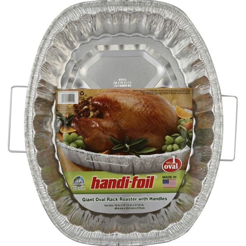 HandiFoil Rack Roaster, with Handles, Giant, Oval (1 each) from Key