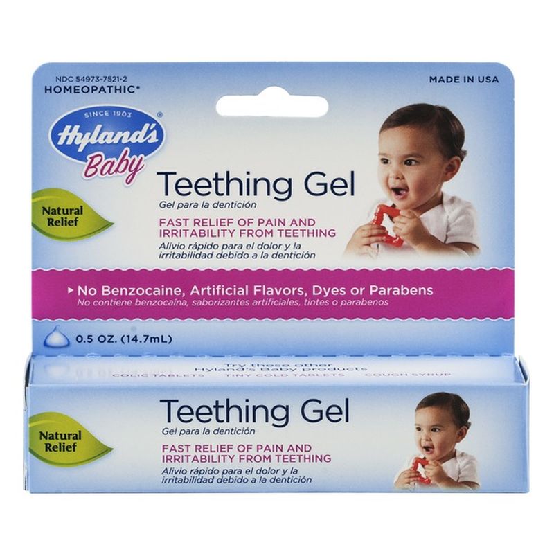 natural teething gel