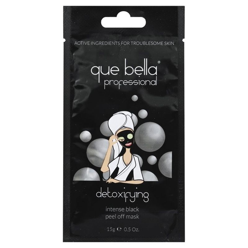 Que Bella Peel Off Mask Detoxifying Intense Black 15 G Instacart