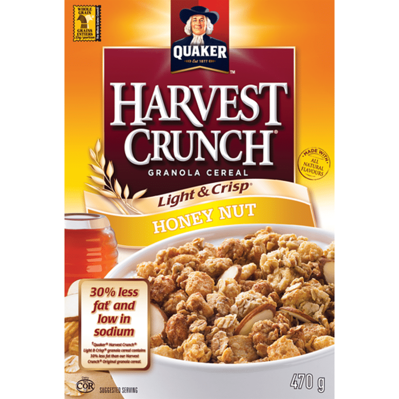 Harvest Crunch Light & Crisp Honey Nut Granola Cereal