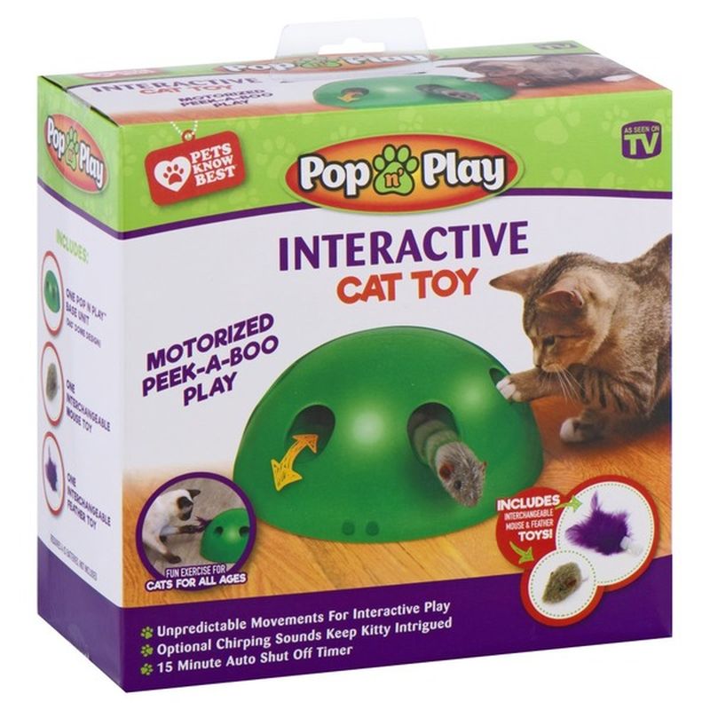 cat toy pop and play