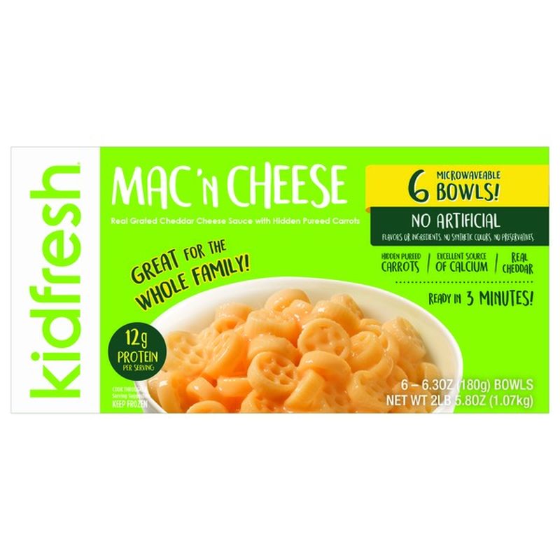 Kidfresh Frozen Macaroni & Cheese
