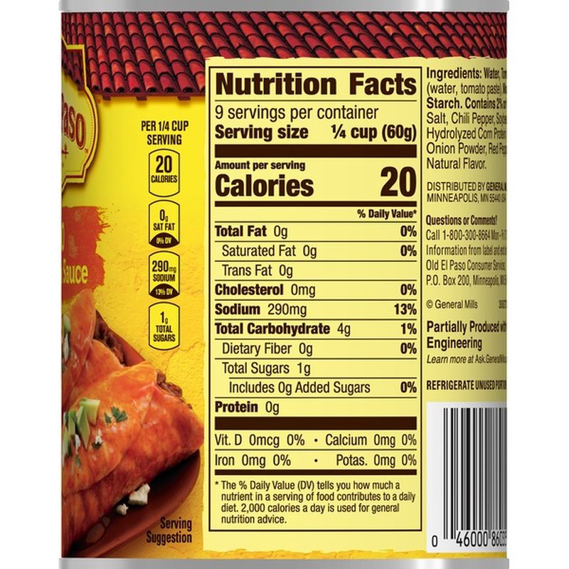 Old El Paso Enchilada Sauce, Red, Mild (19 oz) Instacart