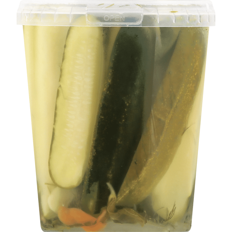 Grillo's Pickles Pickle Spears, Fresh, Classic Dill, Hot (32 oz) Instacart