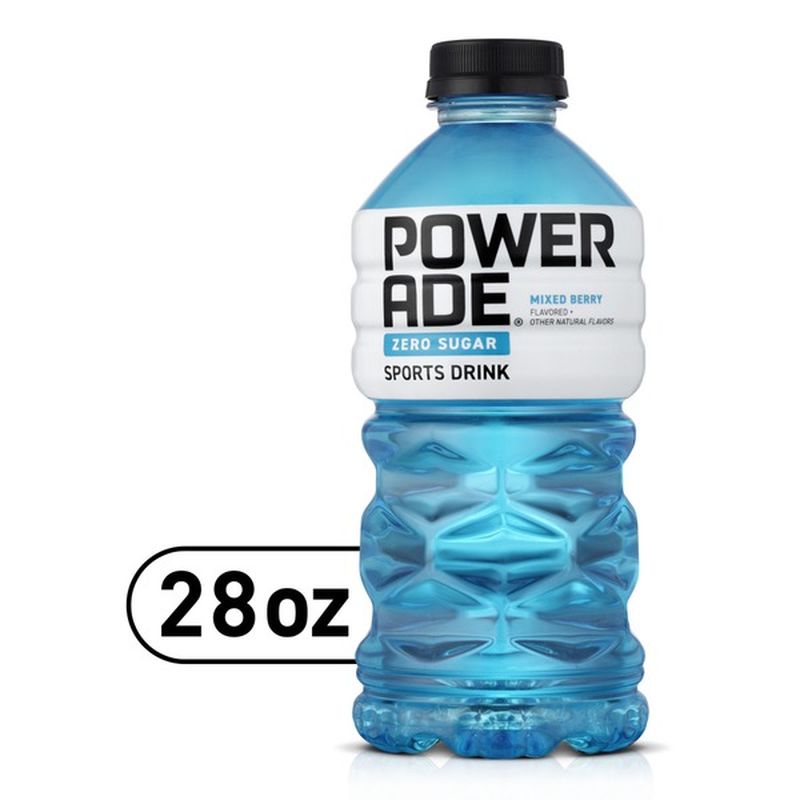 Powerade Mountain Berry Blast, Ion4 Electrolyte Enhanced Fruit Flavored