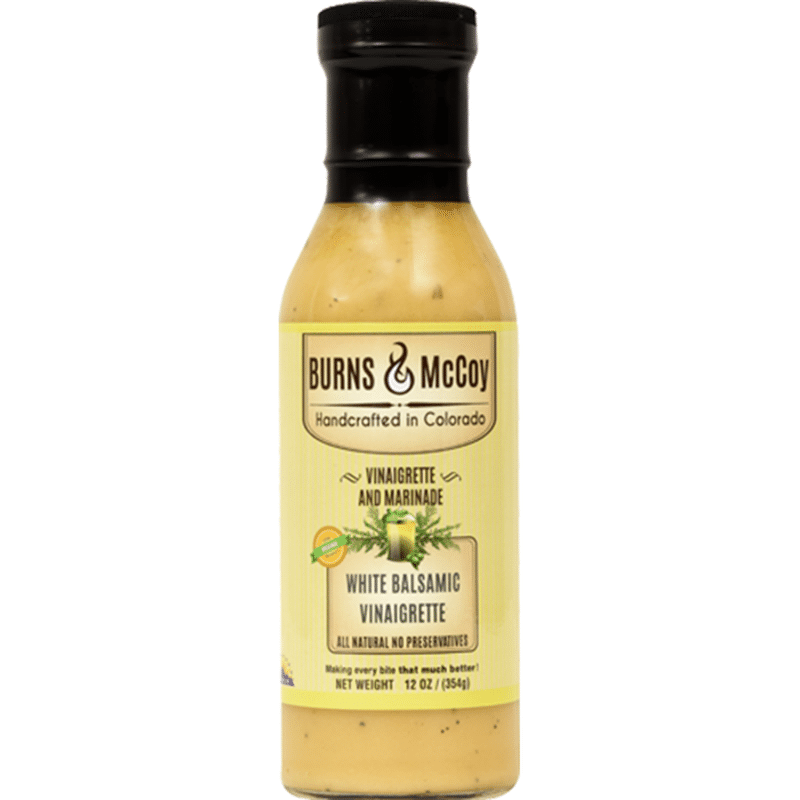Burns & McCoy White Balsamic Vinaigrette & Marinade