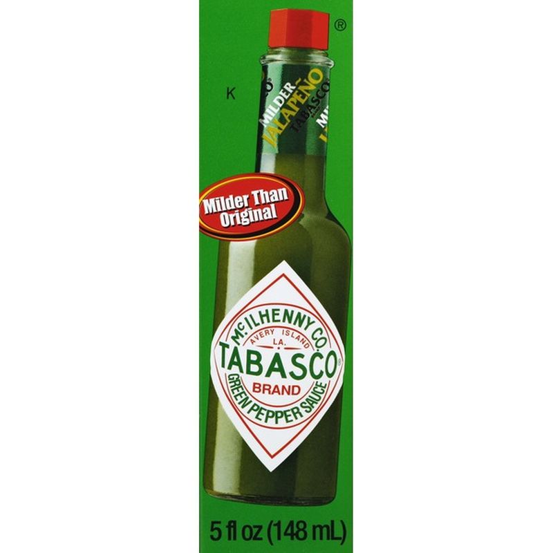 TABASCO Green Jalapeño Pepper Sauce (5 fl oz) Instacart