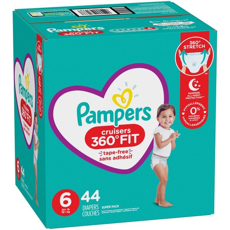 pampers 360 size 6