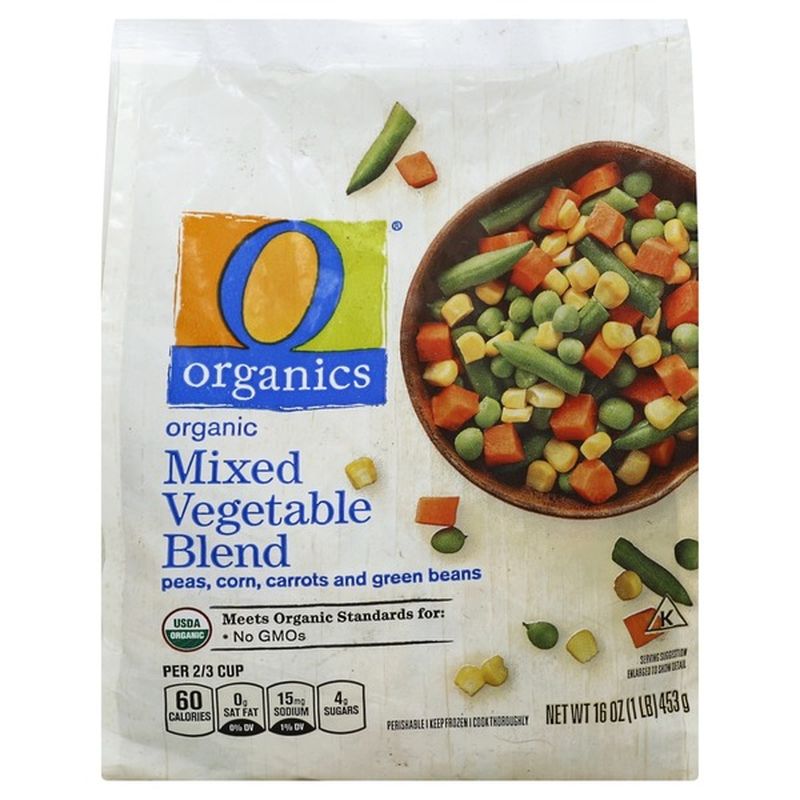 O Organics Organic Mixed Vegetable Blend Carrots, Corn, Green Beans And