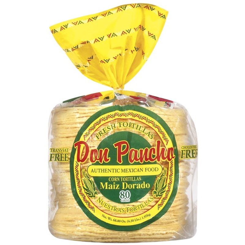Don Pancho Corn Tortillas (80 each) Instacart
