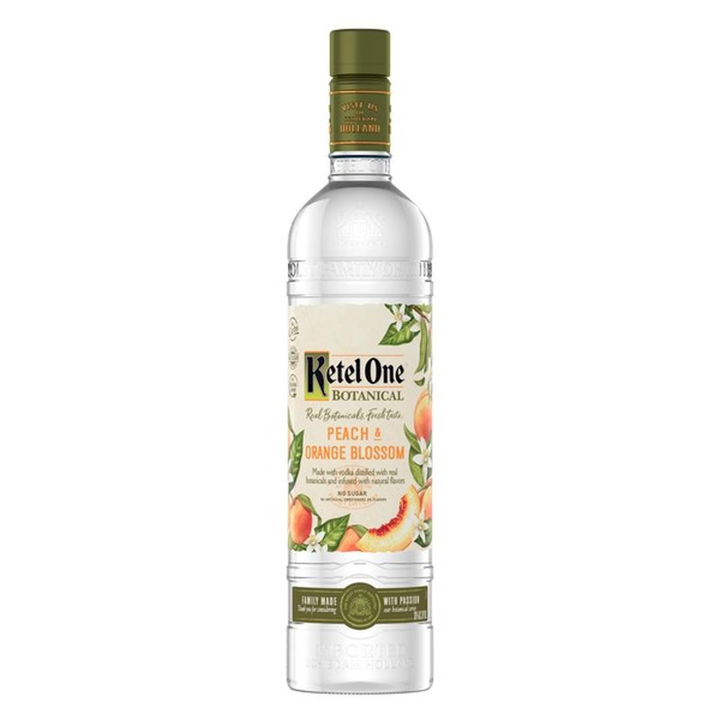 Ketel One Peach Orange Blossom Vodka Distilled With Real Botanicals And Infused With Natural Flavors 750 Ml Instacart