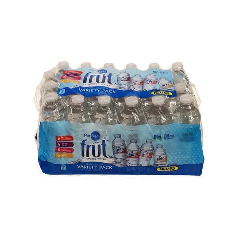 PurAqua 4Flavor Purified Water Beverage Bottles (16 fl oz) Instacart