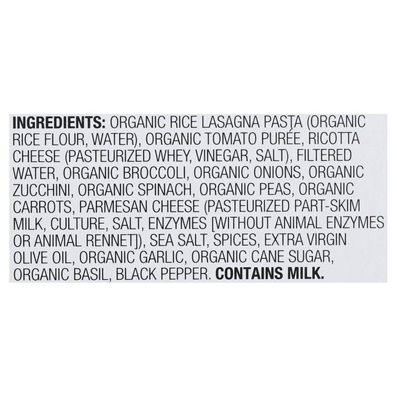 Amy S Gluten Free Garden Vegetable Lasagna 10 3 Oz Instacart