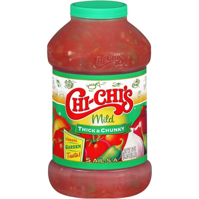 Chi-chi's Sauces Mild Thick & Chunky Salsa (60 oz) - Instacart