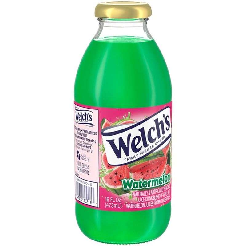 Welch S Watermelon Juice Drink 16 Fl Oz Instacart