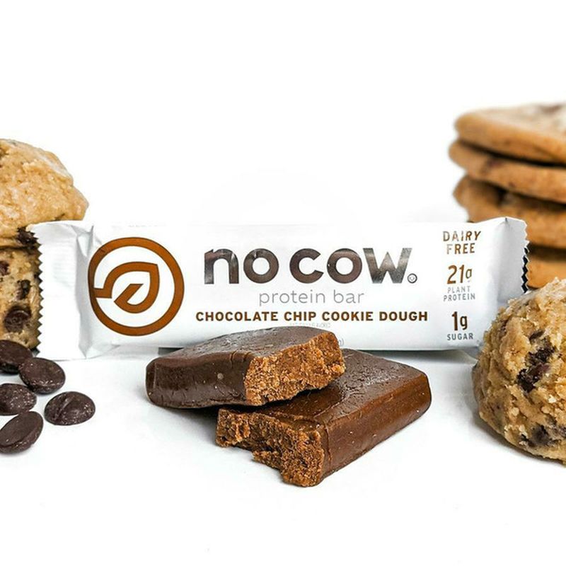 No Cow Protein Bars, Chocolate Chip Cookie Dough, 4 Bars (8.48 oz ...