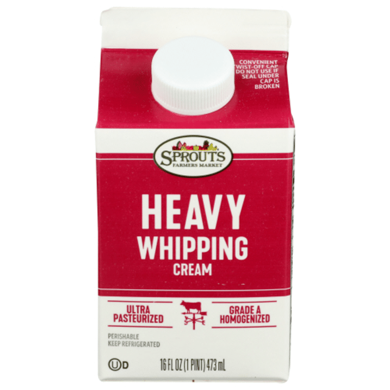 Sprouts Heavy Whipping Cream (16 fl oz) Instacart