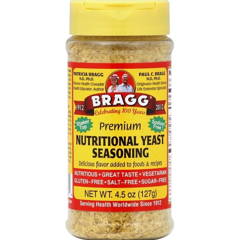 Bragg Yeast Seasoning, Nutritional, Premium (4.5 oz) from ShopRite ...