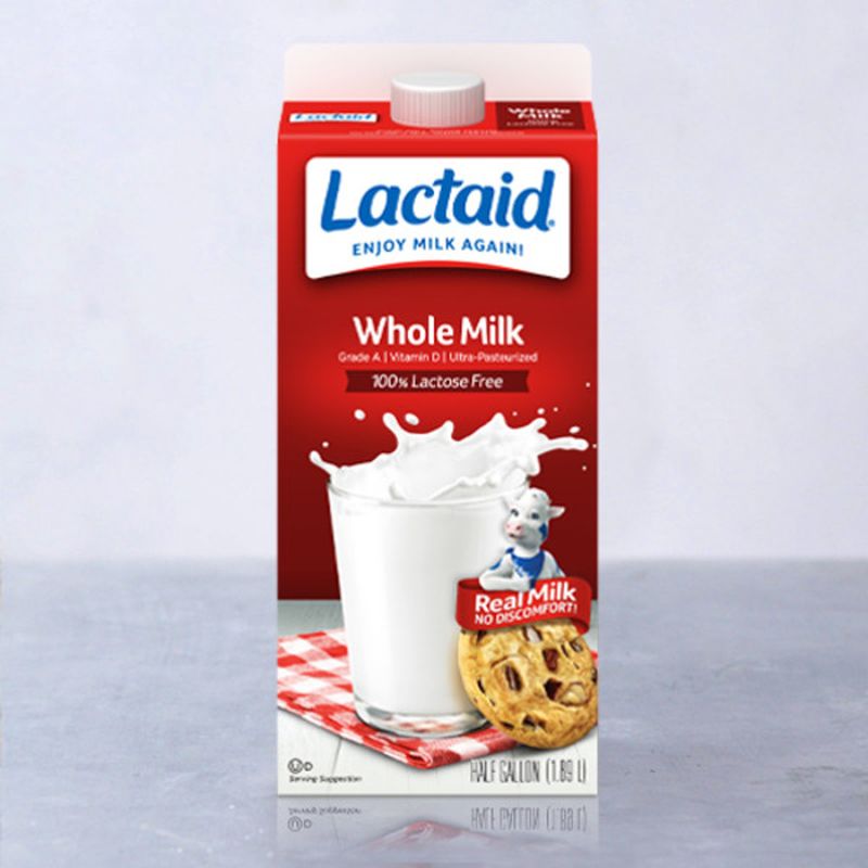 Lactaid Whole Milk (0.5 Gal) - Instacart