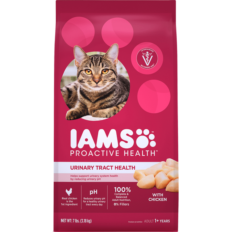 IAMS Proactive Health Urinary Tract Health with Chicken Cat Food (7 lb