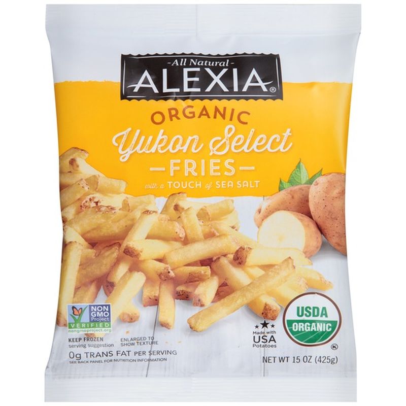 Alexia Organic Yukon Select Fries With A Touch Of Sea Salt (15 oz