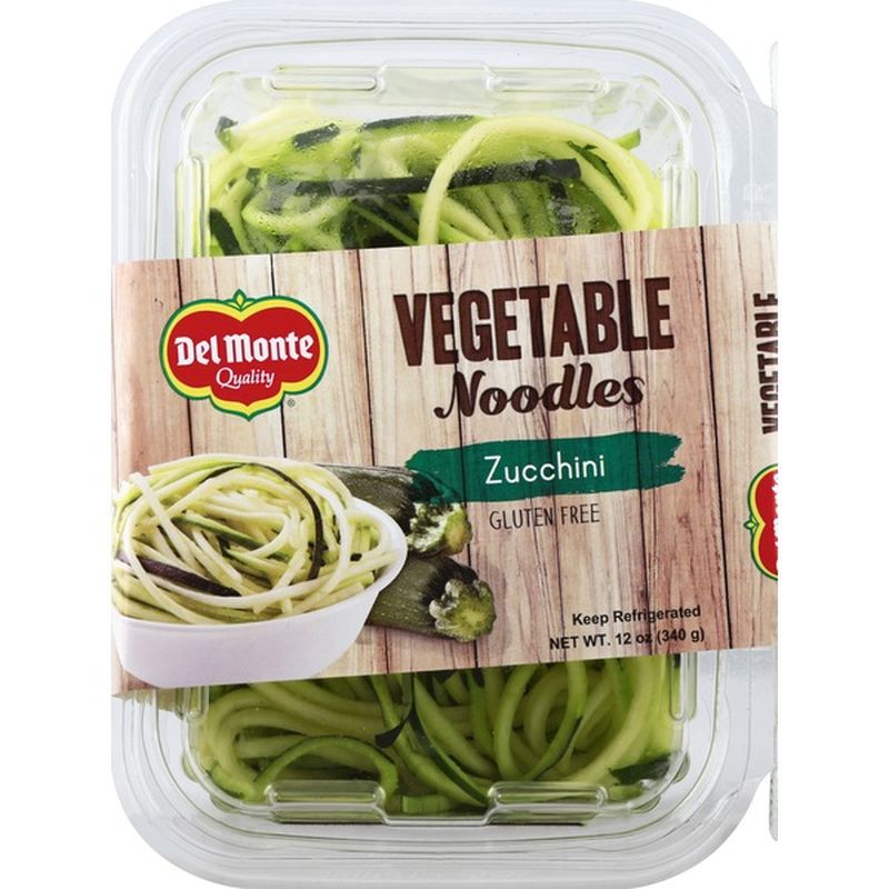 Del Monte Vegetable Noodles, Zucchini (12 oz) Instacart