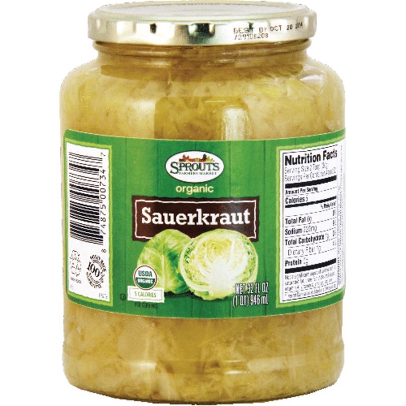 Sprouts Organic Sauerkraut (32 fl oz) Instacart