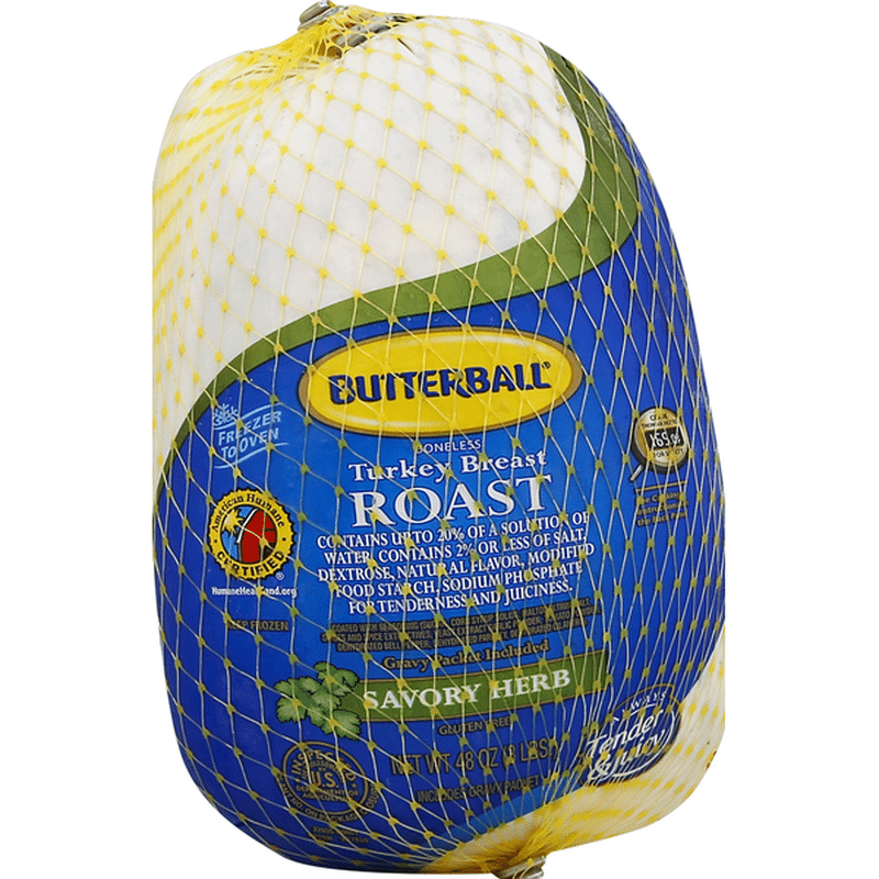 Butterball Turkey Breast Boneless Savory Herb Roast 48 Oz Instacart