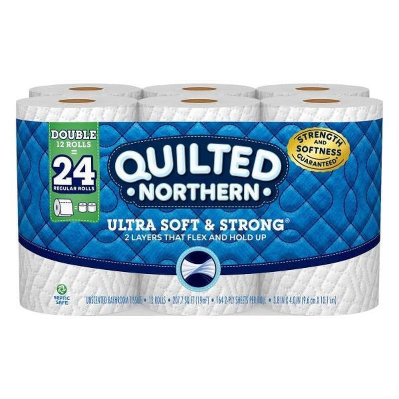 Quilted Northern Ultra Soft And Strong Toilet Paper (12 ct) from Publix Instacart