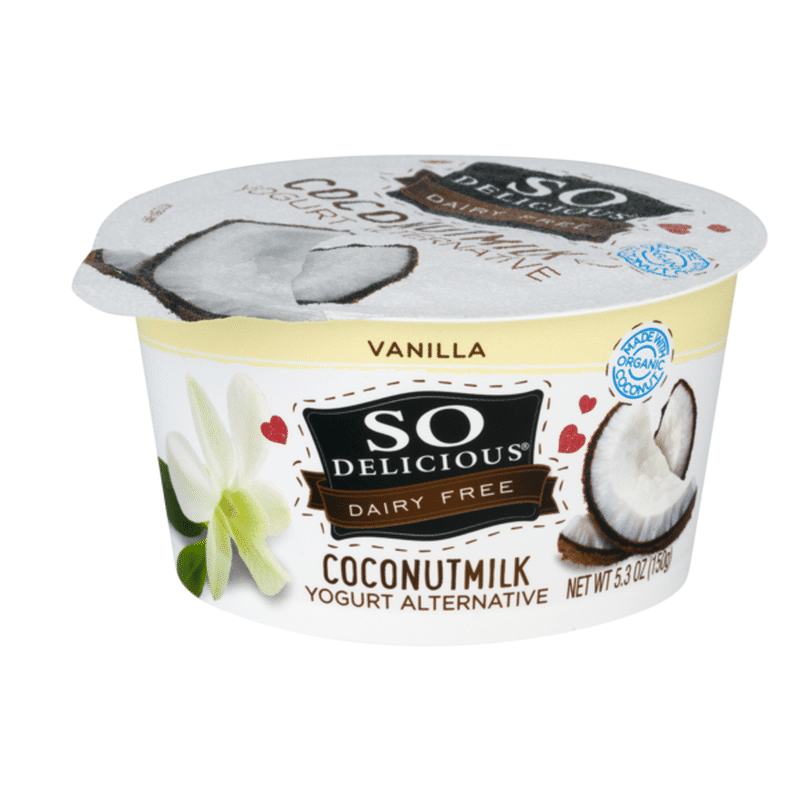 So Delicious Dairy Free Vanilla Coconutmilk Yogurt (5.3 oz) from Giant