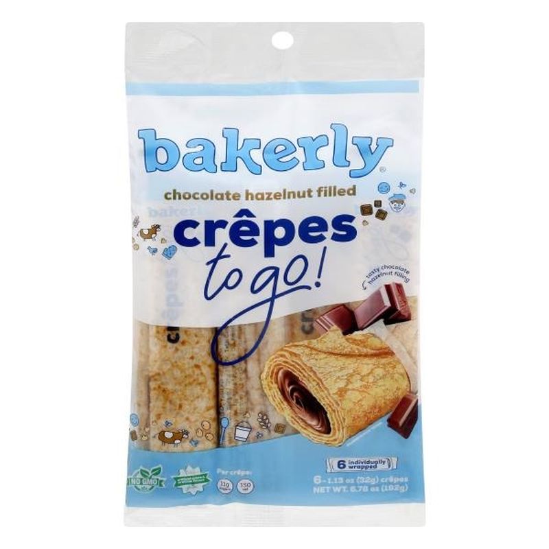 bakerly Chocolate Hazelnut Filled Crepes ToGo! (1.13 oz) from Publix