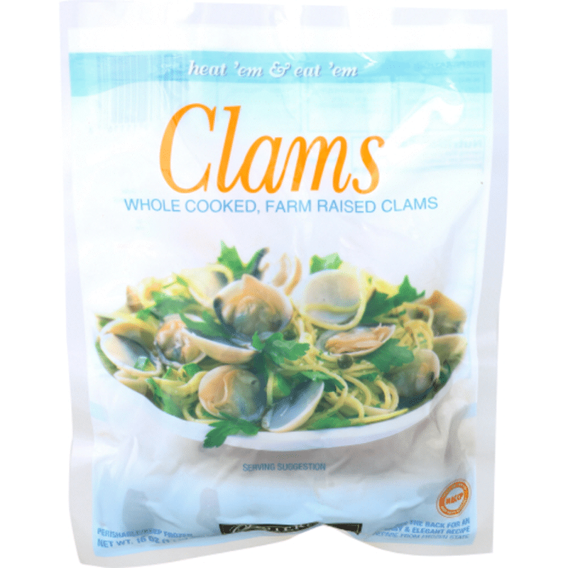 Oyster Bay Whole Clams (16 oz) Instacart