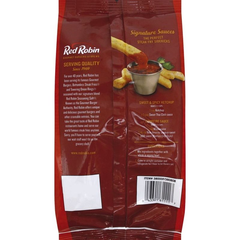 Red Robin Steak Fries, Seasoned (22 oz) Instacart