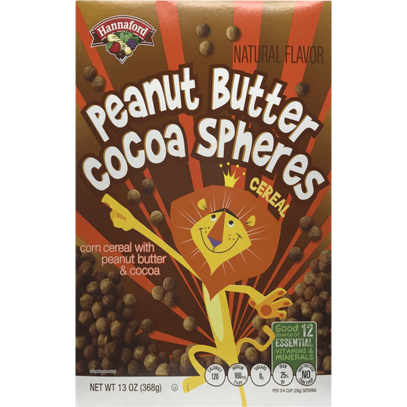 Hannaford Cereal Peanut Butter Cocoa Spheres (13 oz) Instacart