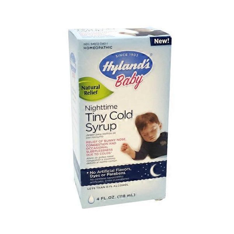 hyland's baby nighttime