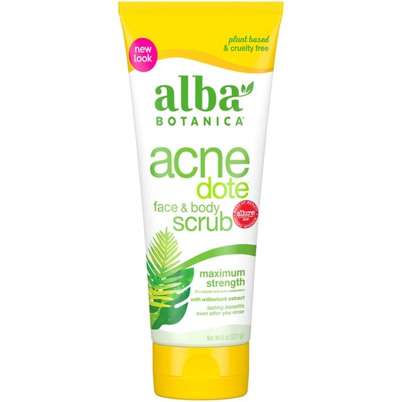 alba acne face wash