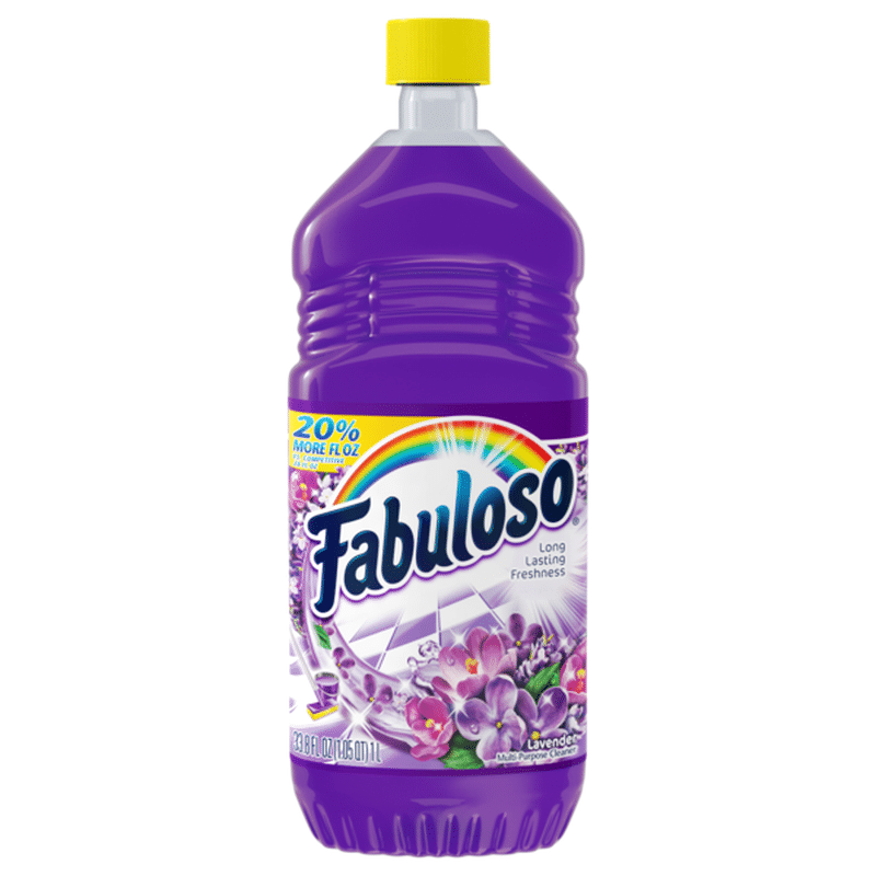 Fabuloso Multi-Purpose Cleaner, Lavender (33.8 fl oz) - Instacart