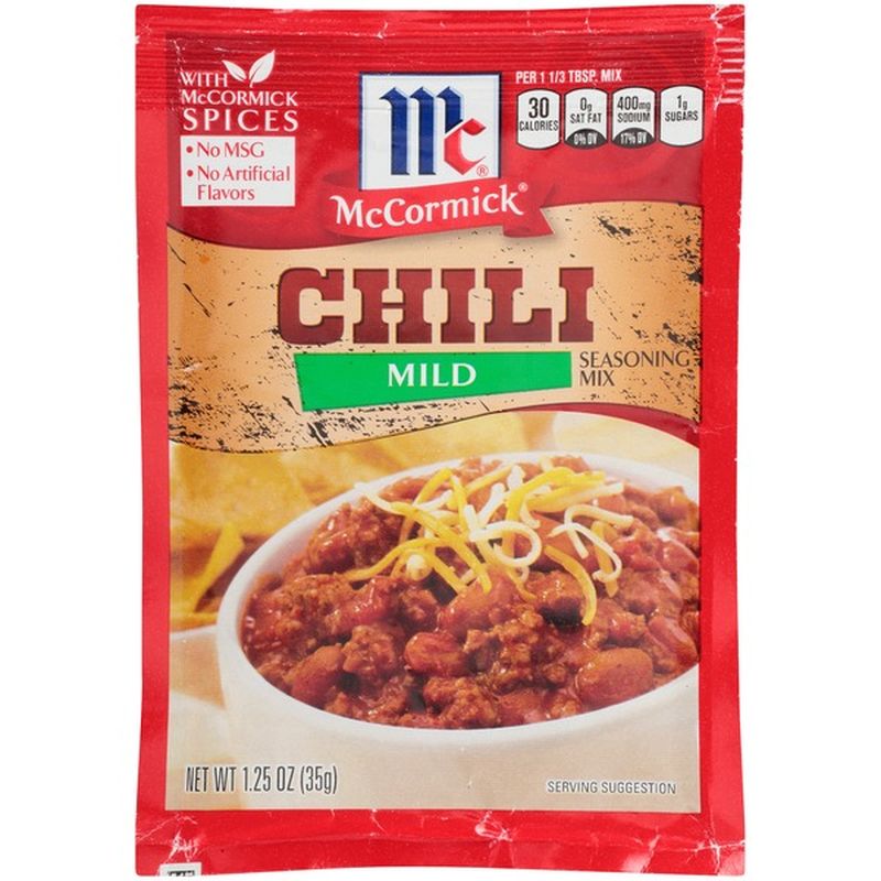 Mccormick Mild Chili Seasoning Mix Oz From Walmart Instacart