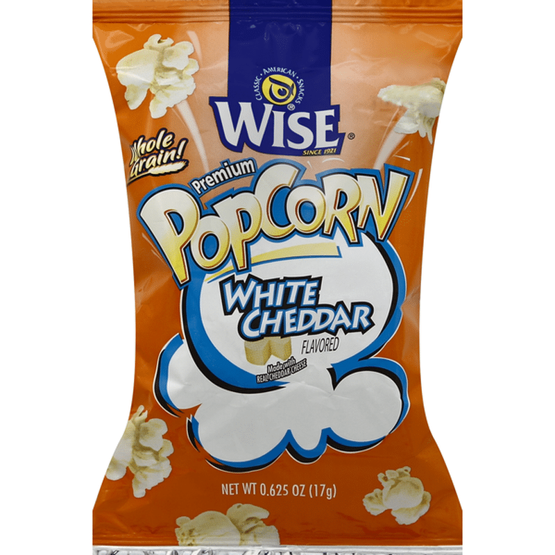 Wise Popcorn, Premium, White Cheddar Flavored (0.625 oz) Instacart