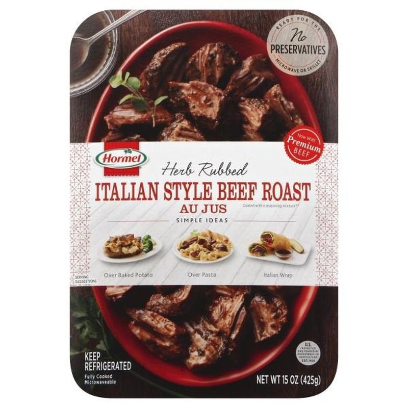 Hormel Herb Rubbed Italian Style Beef Roast au Jus (15 oz) Instacart