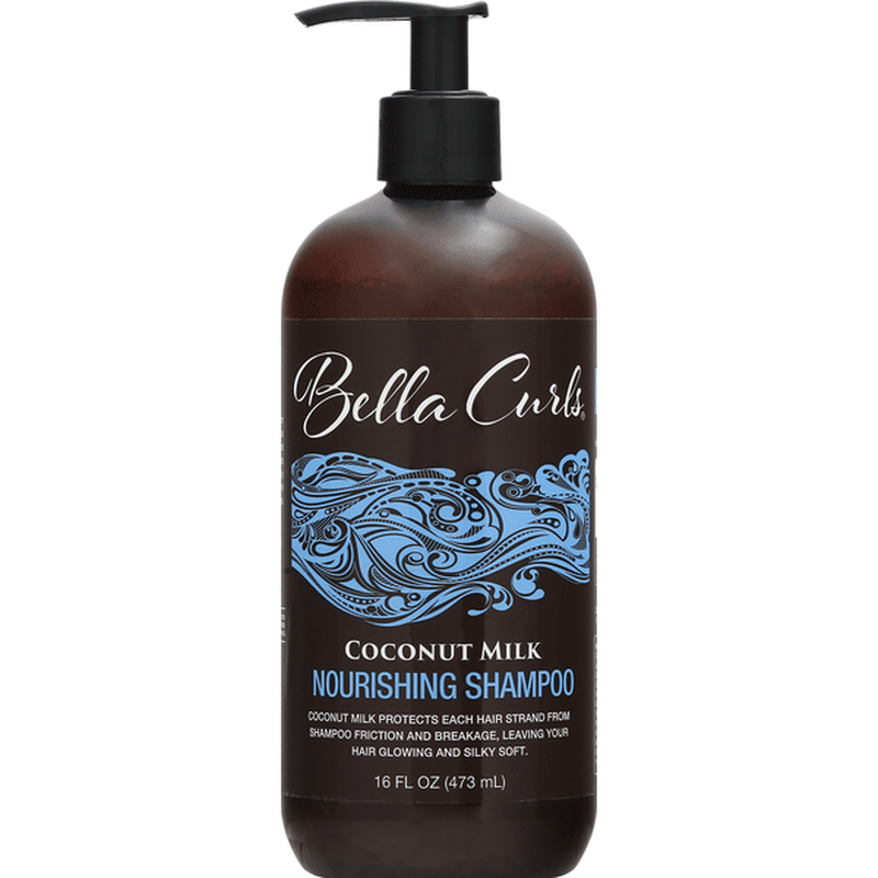 Bella Curls Shampoo, Coconut Milk, Nourishing (16 oz) Instacart