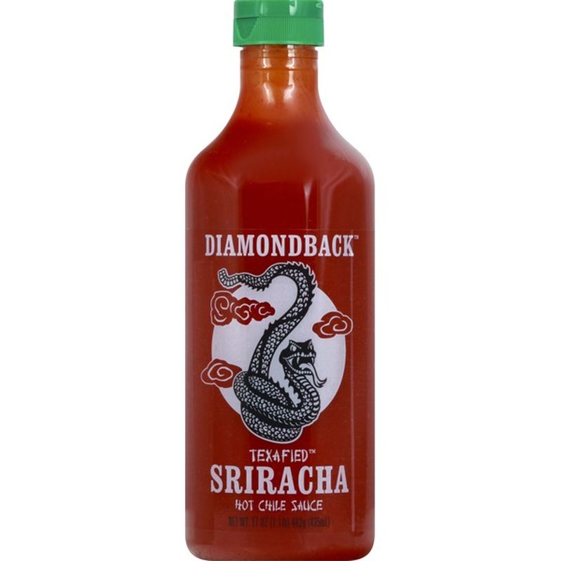 DiamondBack Hot Chile Sauce, Texafied Sriracha (17 oz) - Instacart