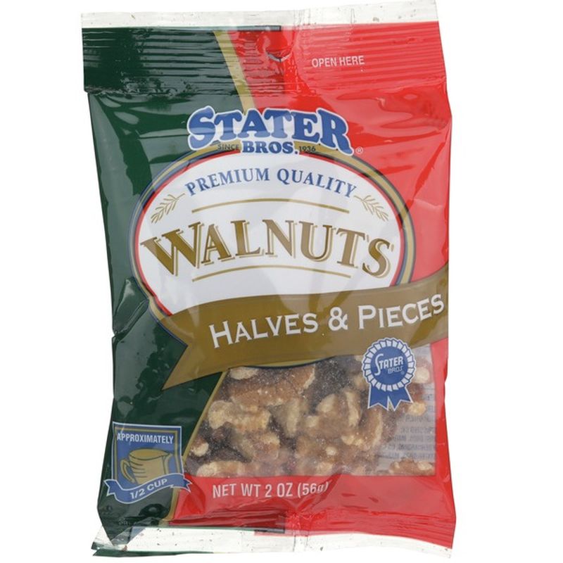 Stater Bros Walnuts Halves & Pieces (2 oz) Instacart