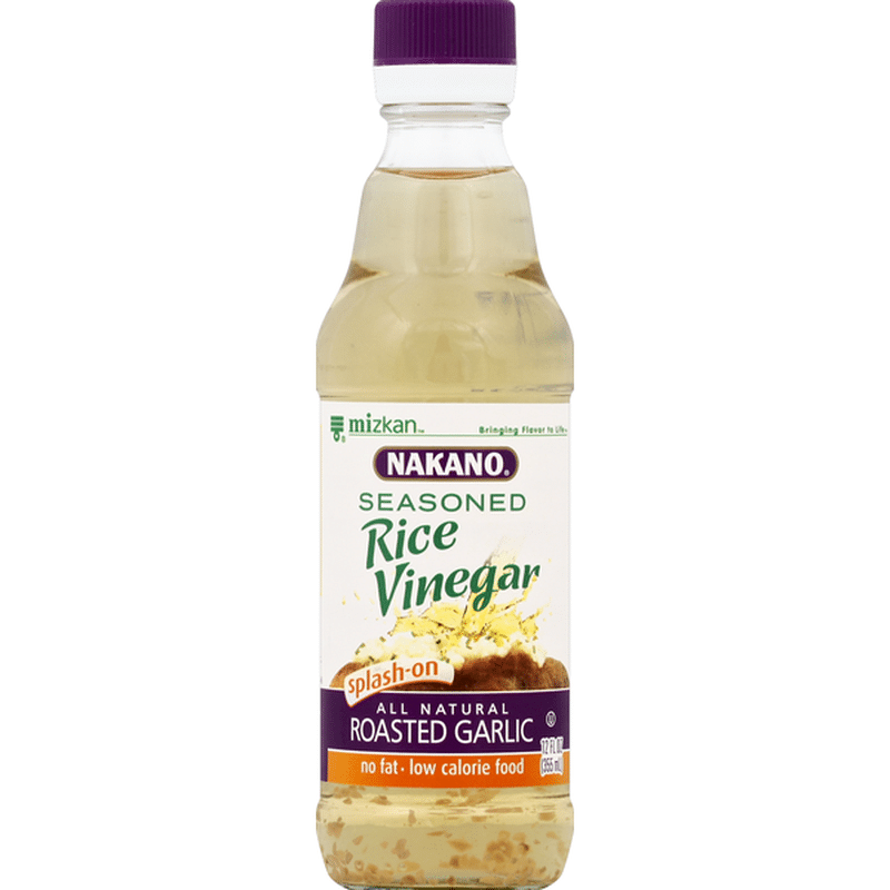 Nakano Rice Vinegar, Seasoned, Roasted Garlic (12 fl oz) Instacart