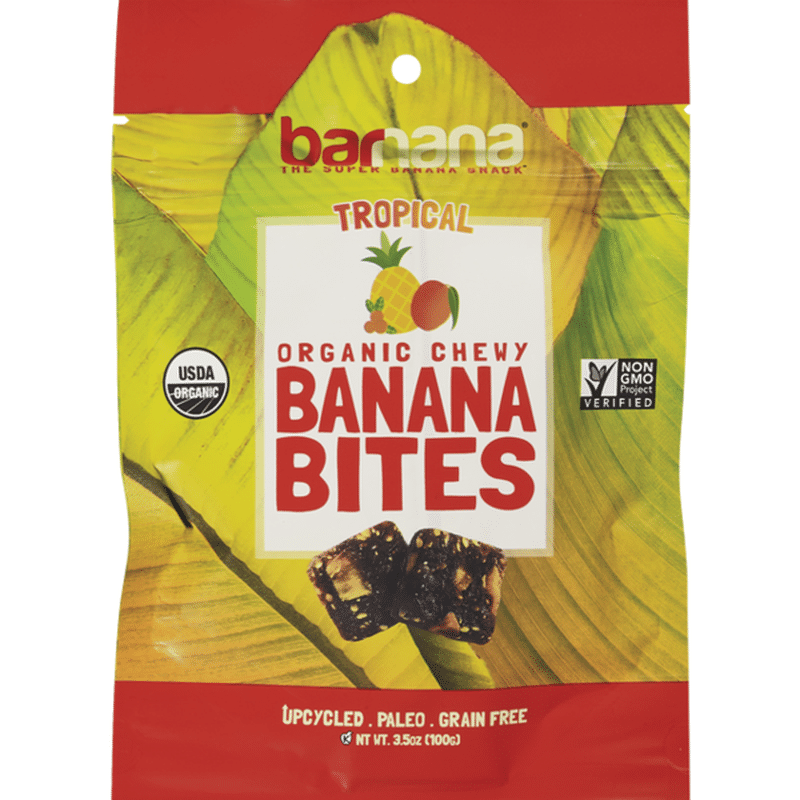 Barnana Tropical Organic Chewy Banana Bites