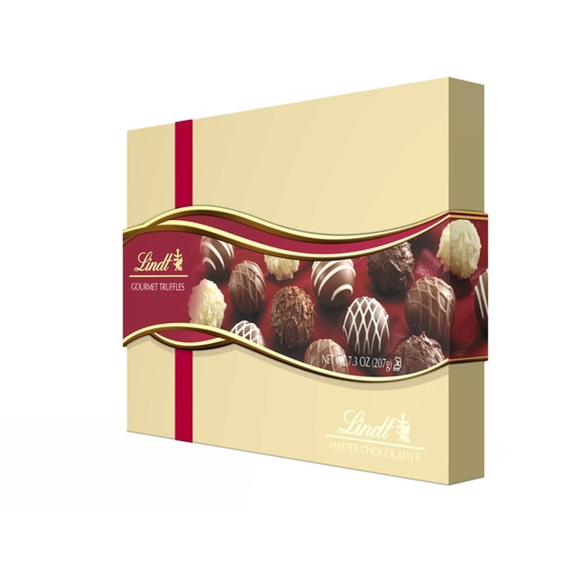 Lindt Gourmet Chocolate Truffles Gift Box (7.3 Oz) - Instacart